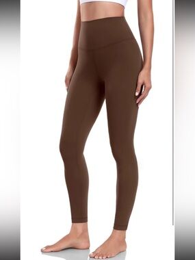 Hey Nuts Women’s Dark Brown Nylon/Spandex Leggings M 8/10